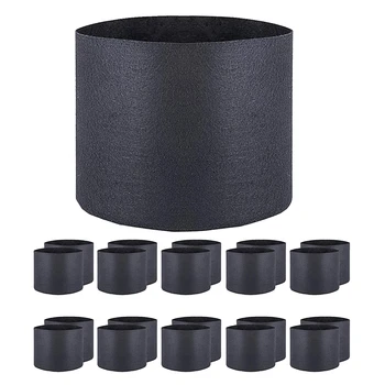 

24Pcs 2 Gallon Plant Growth Bags, Without Handles, for Indoor and Outdoor Plant, Vegetable and Fruit Growth Containers