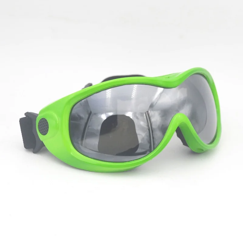 

Neon Green Ski Goggles SKi diffraction glasses light show rainbow party