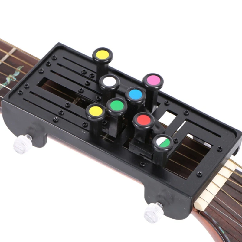 

Classical Guitar Teaching Aid Guitar Learning System Study Practice Aid Pain-proof Finger Booster Learn Chord Accessories