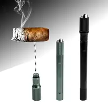 COHIBA сигары удар приспособления для резки портативный карманный металлический клинок пуля отверстие с сверло для сигары аксессуары для сигар инструмент CLH-3995