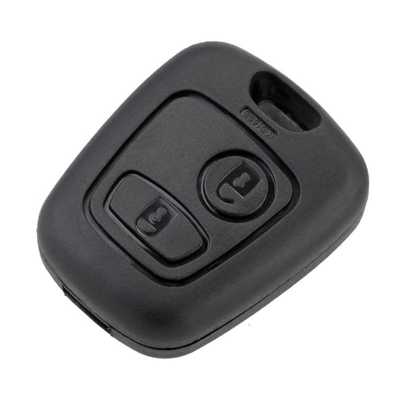 2-Button Remote Car Key Shell with 307 Blade