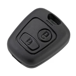 2 - Button Remote Car Key Shell with 307 Blade (Key Case)