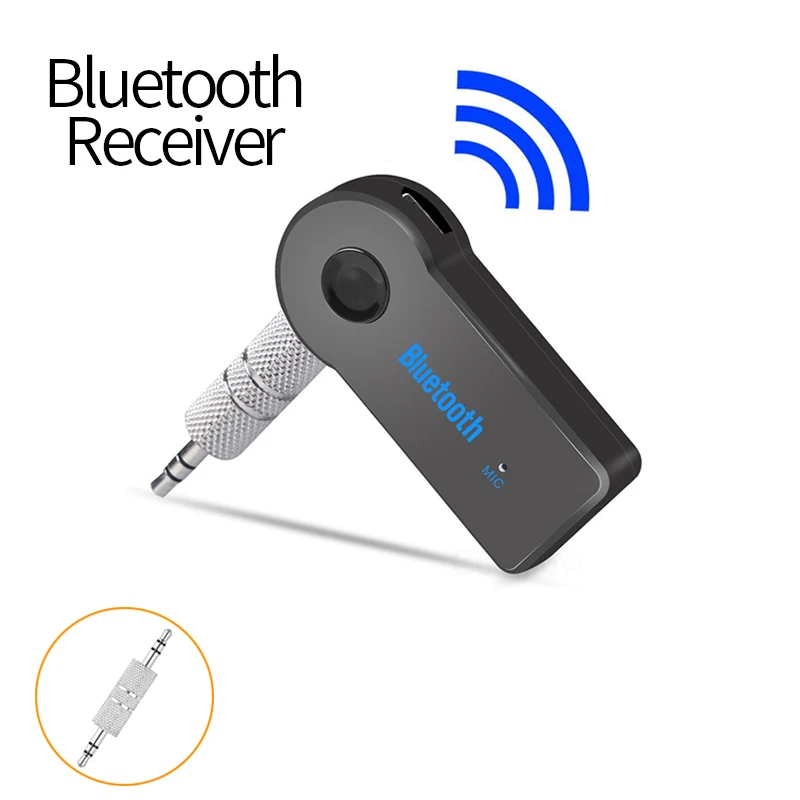 

Wireless Bluetooth Receiver Transmitter For Car Music Audio 3.5mm Jack Bluetooth Adapter For AUX Music Reciever Handsfree Call