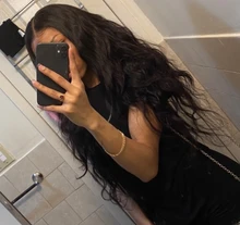 Mishell 30 32 34 extensiones de pelo ondulado malasio ondulado de 40 pulgadas con extensiones de cabello humano Frontal con cierre, extensión de cabello Remy