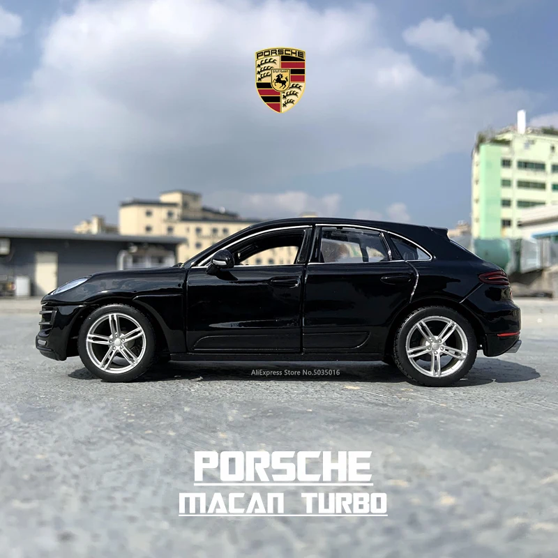 Модель автомобиля из сплава Bburago 1:24 модель Порше Макан литье под давлением