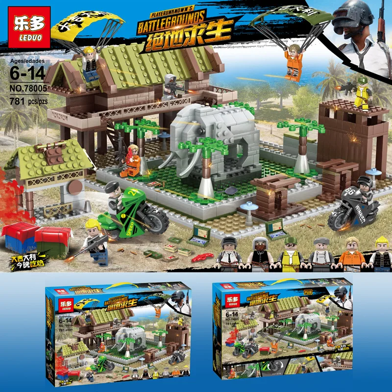 

Le 78005 Shootout Chicken Game Building Blocks Jedi Survival Stimulate Battlefield Boy Educational Assembled Toys