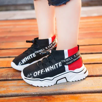 Girls Sneaks New Running Shoes Kids Fashion Mesh Breathable Autumn Shoes Children Sports Flats Shoes Kids Mesh Casual Shoes