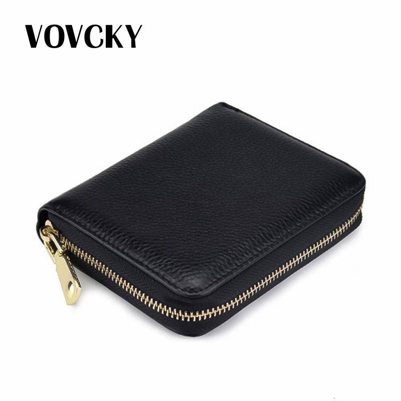 

Women Genuine Leather Short Wallet Designer Credit Card Holder Wallet Small For 18 Cards Purses For Women Coins Moda Mujer 2019