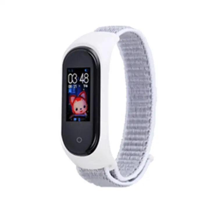 Nylon Strap Wristband for Xiaomi Mi Band 5 4 3 Wrist Bracelets Sport loop watch Belt Smart Watch Band Replacement Accessories 