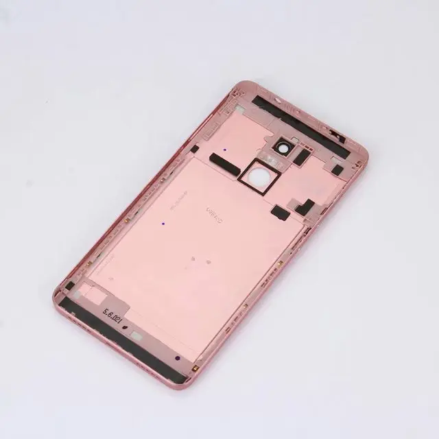 Чехол на заднюю крышку для Xiaomi Redmi Note 4 глобальная версия/Note 4X металлическая задняя дверь батарея чехол+ кнопки камеры стекло
