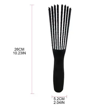 

Plastic Detangling Brush Comb for Curly Wavy Wet Dry Hair Home Use X7JA