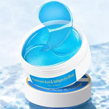 

BellyLady 60 Pcs/box Hyaluronic Acid Collagen Eye Mask Repair Eye Patches Remove Dark Circles Moisturizing Care