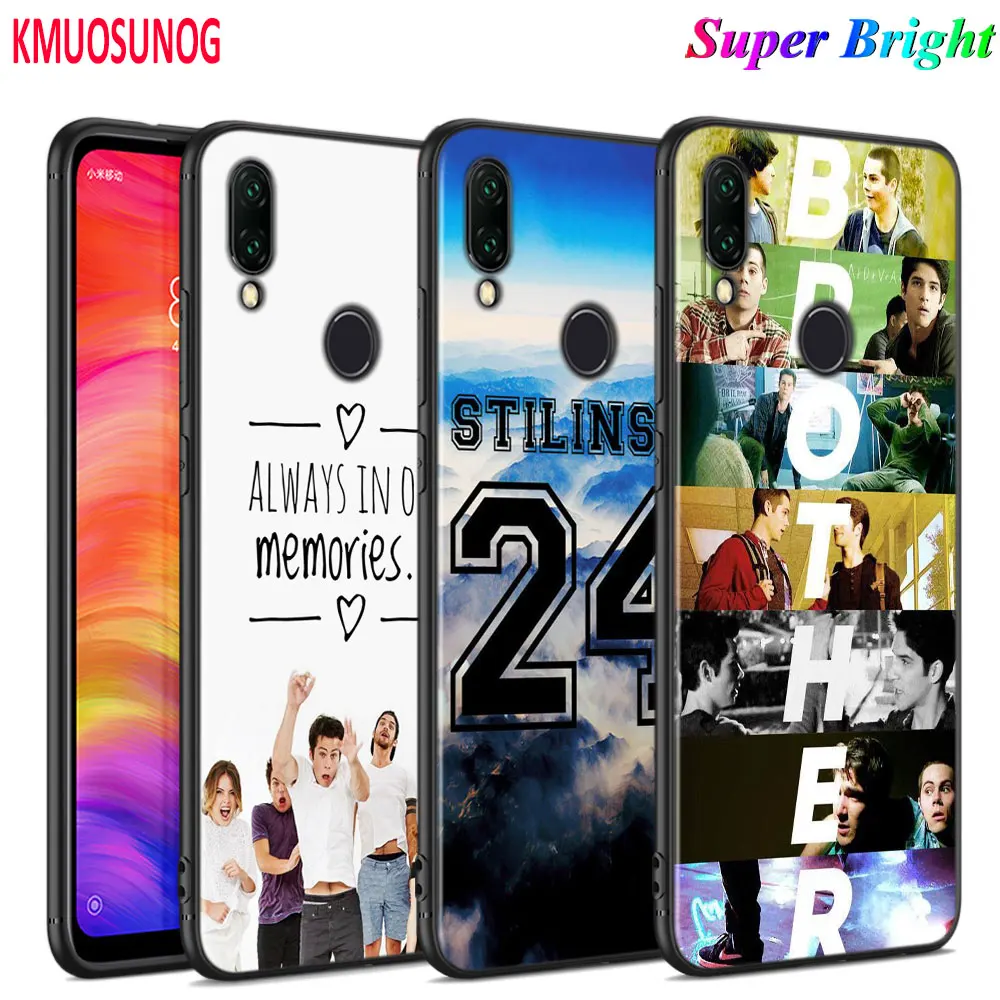 

Black Silicone Cover Teen Wolf Bromance for Xiaomi Redmi Note 8 7 6 5 4X 4 K20 Pro 7A 6A 6 S2 5A Plus Phone Case