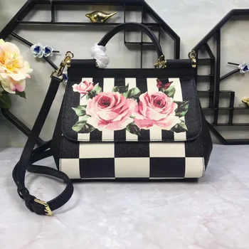 

L0580 Top Quality Classic 100% Real Leather Brand Famous Women Handbag Fashion Purses Female Designer Luxury Runway