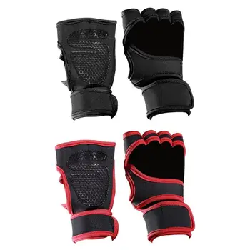 

Weight Lifting Training Gloves Fitness Body Building Hand Protector Gloves