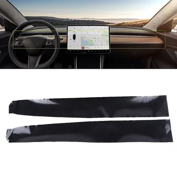 

Center Car Stickers Decals Console Dashboard For Tesla Model 3 Durable
