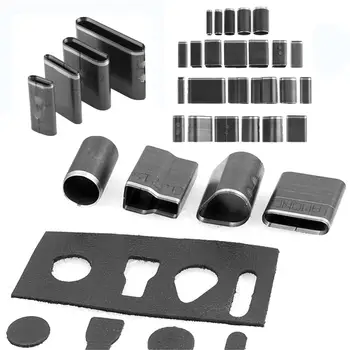 

24pcs Handmade Leathercraft Tools Leather Hole Punching Hollow Hole Space Cutter Punch Mold Set DIY Leathercraft Tools