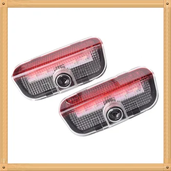 

2pcs LED Car Door Courtesy Light Projector For Porsche Cayenne 958 Boxster Cayman 981 982 718 Macan 95B 911 991 Carrera4 Lamp