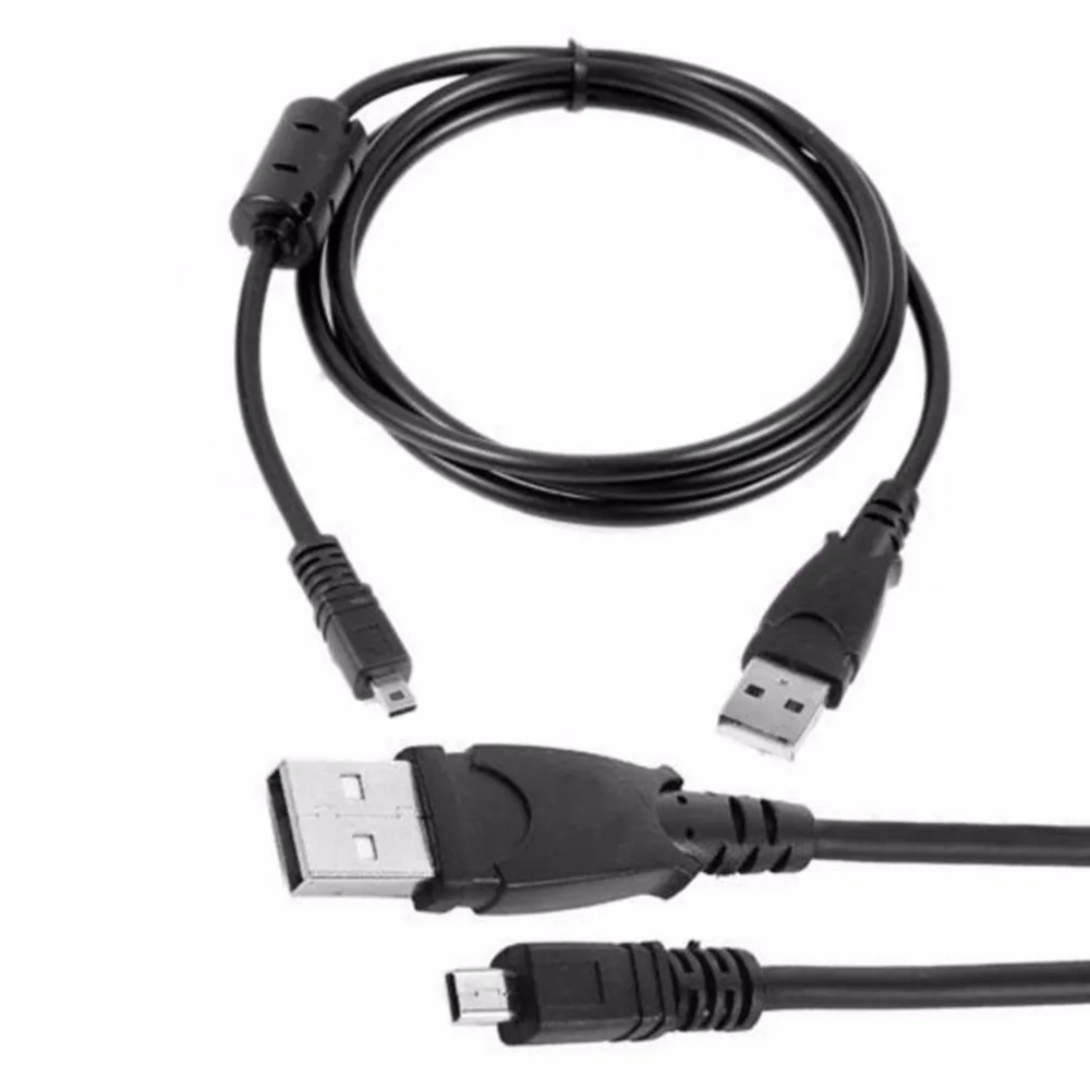 1,5 м 8 Pin USB кабель с магнит кольцо Портативный Камера аксессуары для Nikon Coolpix L19 L20 L100 S620 UC-E6 E4 Горячая Прямая