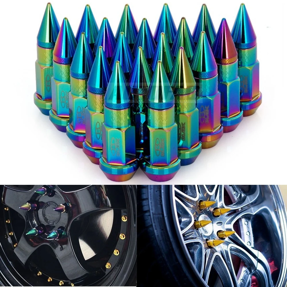 Universal 20PCS Blox Racing Jdm Style 50MM Aluminium Extended Tuner