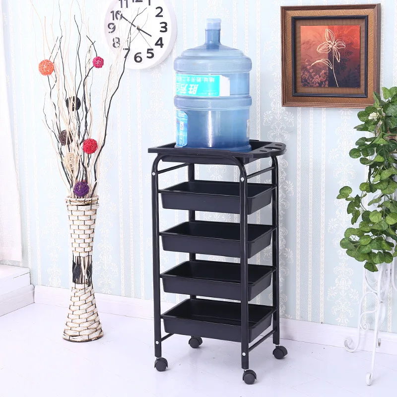 

Hair Cart Barber Shop Trolley Bar Car Hair Salon Tool Car Multi-functional Hot Dye Cart natural detox rong che
