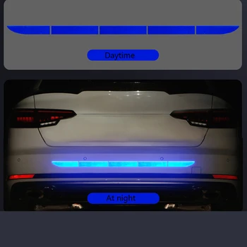 

Bumper Reflective tape Anti-collision Trim Mouldings Auto Trunk Exterior