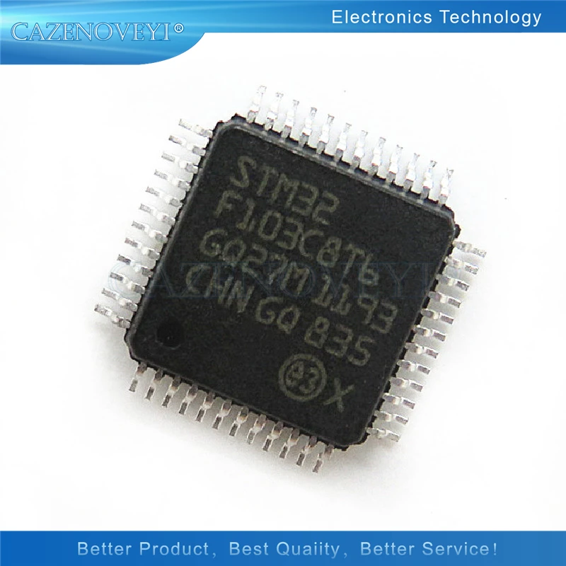 10 шт./лот STM32F103C8T6 LQFP48 STM32F103C8 QFP ARM новый и оригинальный IC в наличии | Электронные