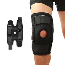 Protective Knee Pads with Metal Plate Support Professional Black Sports Riding Safety Knee Support Knee Pad Climbing Protector