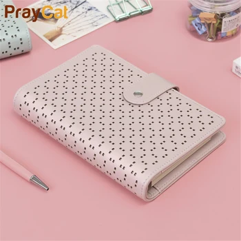 

Spiral Ntebook Stationery Binder Ring A6 Planner/Agenda Oganizer Binder Notebook Insert Refill 6 Hole Loose Leaf Journal
