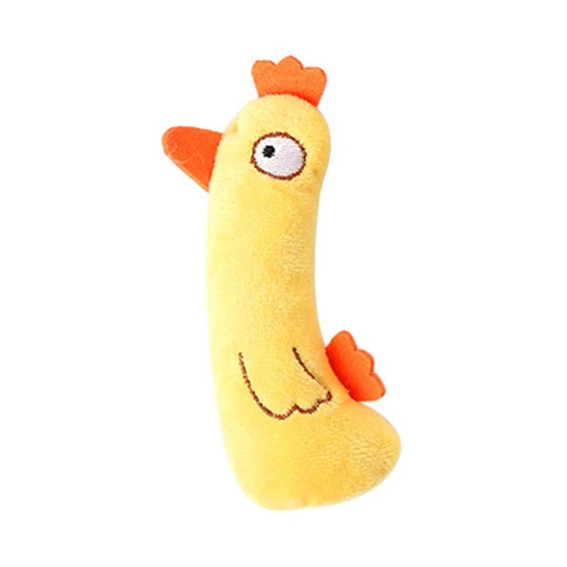 

Kitten molars doll wear-resistant bite resistant plush cat toy cute pet shape F3ME