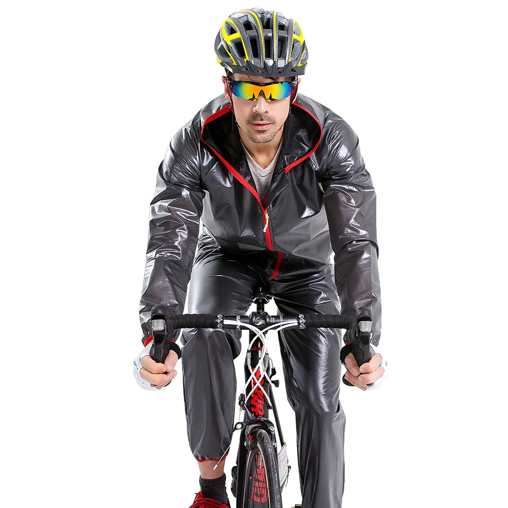 Outdoors Bicycle Sports Rainsuit Thin Rainsuits Men's Biker Rain Jacket
