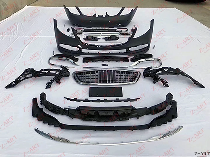 Z-ART пластиковый тюнинговый Комплект кузова для Mercedes Benz S CLASS W222 M body kit для W222 facelift retrofit body kit