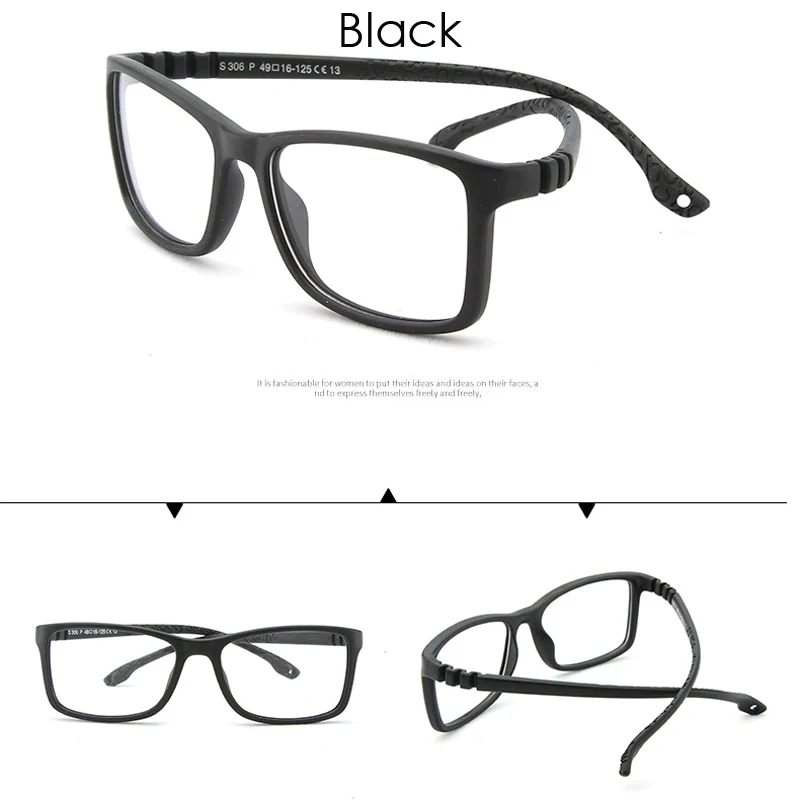 Seemfly дети ребенок очки рамки гибкие TR90 силикагель очки с ремешком Близорукость Оптические очки рамки Oculos De Grau