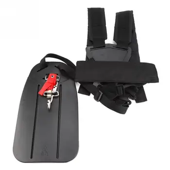 

Universal Trimmer Adjustable Professional Double Shoulder Strap Mower Hard Nylon L-shaped Belt for Brush Cutter Garden