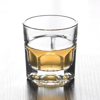 

2 Pcs/slot classical transparent fashion whiskey wine glass party pub wine drinking glass cups 0831-09