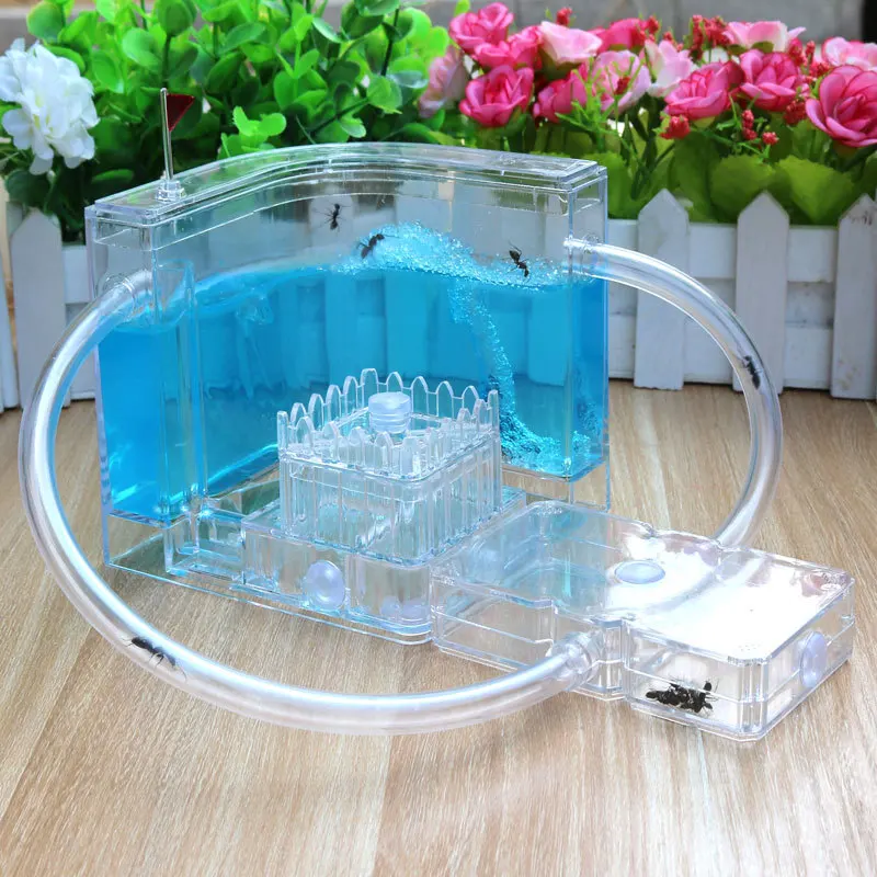 

Kingdom Workshop Manor Villa House Pet Ant Toy Farm Nest Castle Home Queen Ant Nest