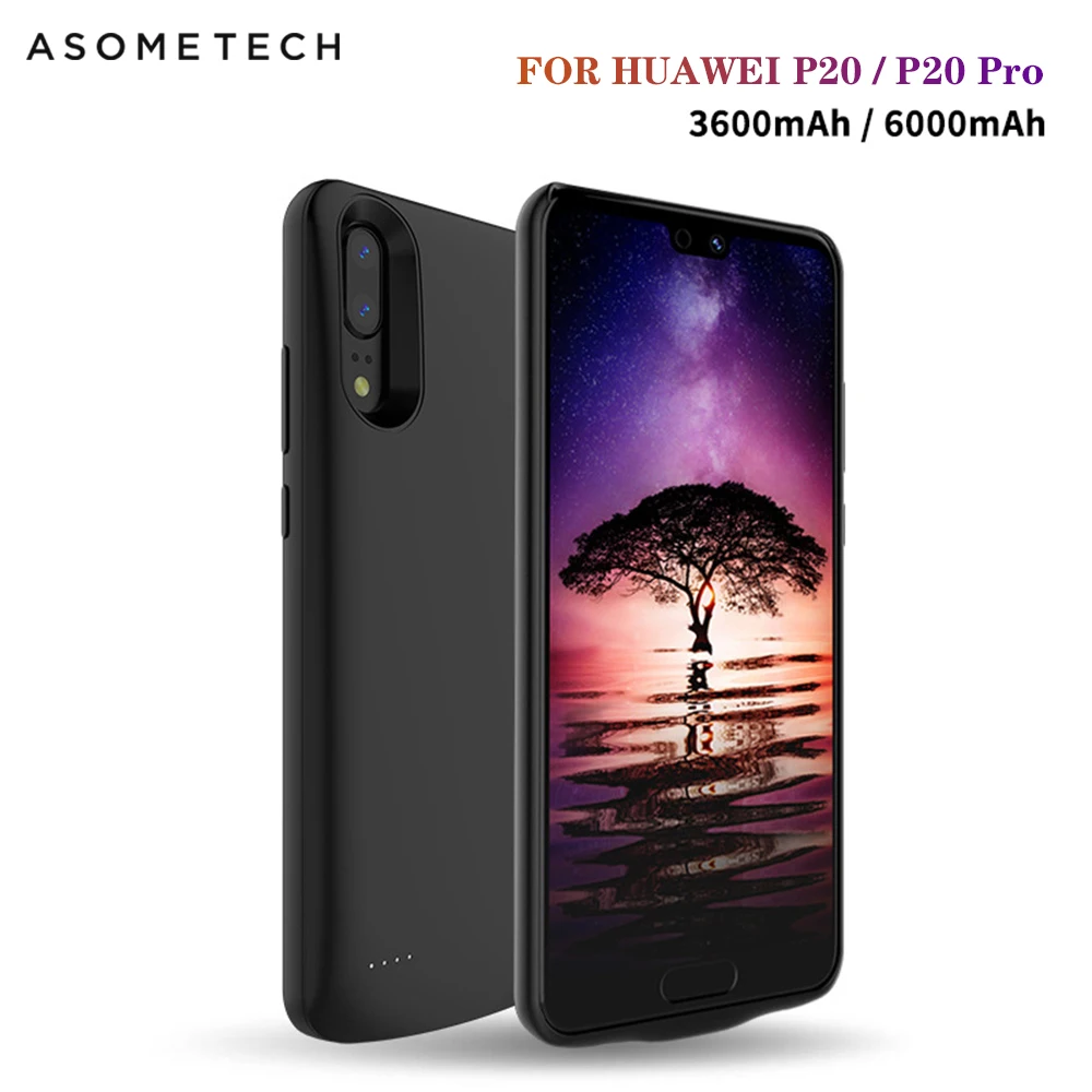 3600/6000 мАч чехол для зарядного устройства Huawei P20 Pro внешний аккумулятор P20|Чехлы с