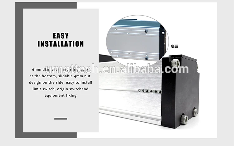 CNC Linear Guide Ball Screw Drive Linear Actuator Module for 3d Printer Parts XYZ Robotic Arm Kit
