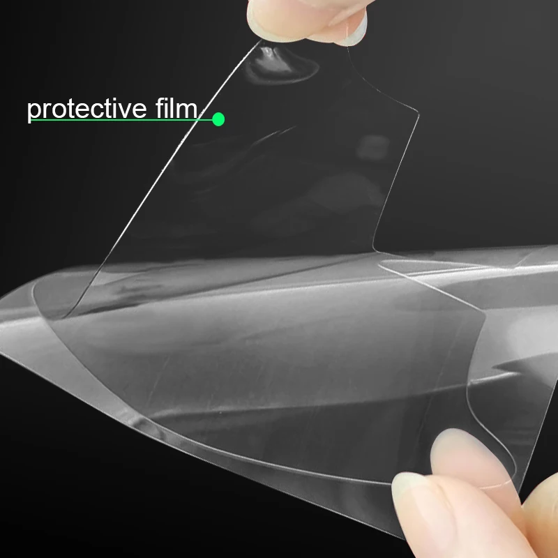 8pcs Transparent Car Door Handle Sticker Decoration Protector Film for Skodas Octavia Fabia Rapid Yeti Kodiaq Car Styling Badge
