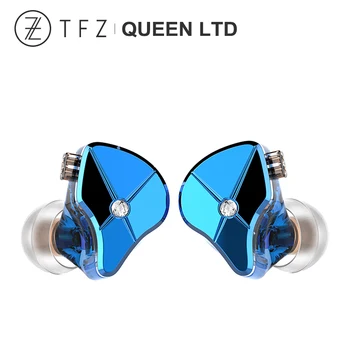 TFZ QUEEN LTD HiFi Audio Dual Cavity Dynamic Driver In-ear Earphone 2 Pin 0.78mm Detachable Cable 3rd Generation Tesla Unit 1