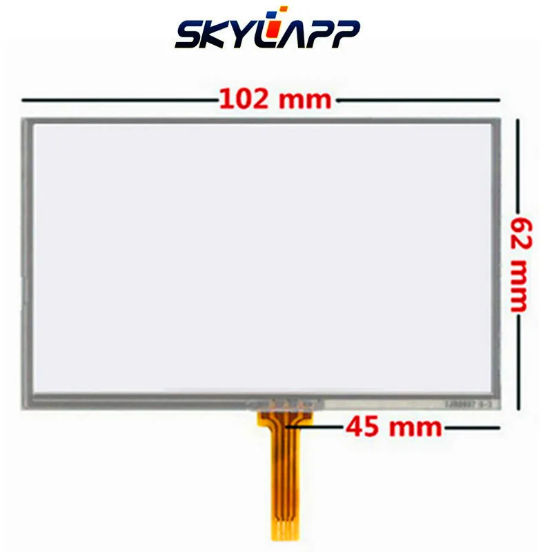 

102mmx62mm 4.3''Inch TouchScreen for GARMIN Nuvi 1340 1340T 1350 1350T GPS Resistance Touch Panel Screen Glass Digitizer Repair