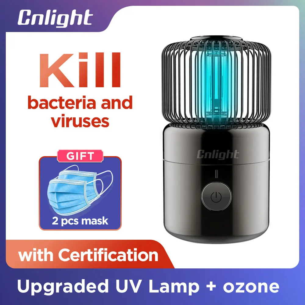 

Cnlight Bacteria virus uvc lamp uv sterilizer Quartz radiator portable Germicidal lamp Ultraviolet covid 19 test disinfection