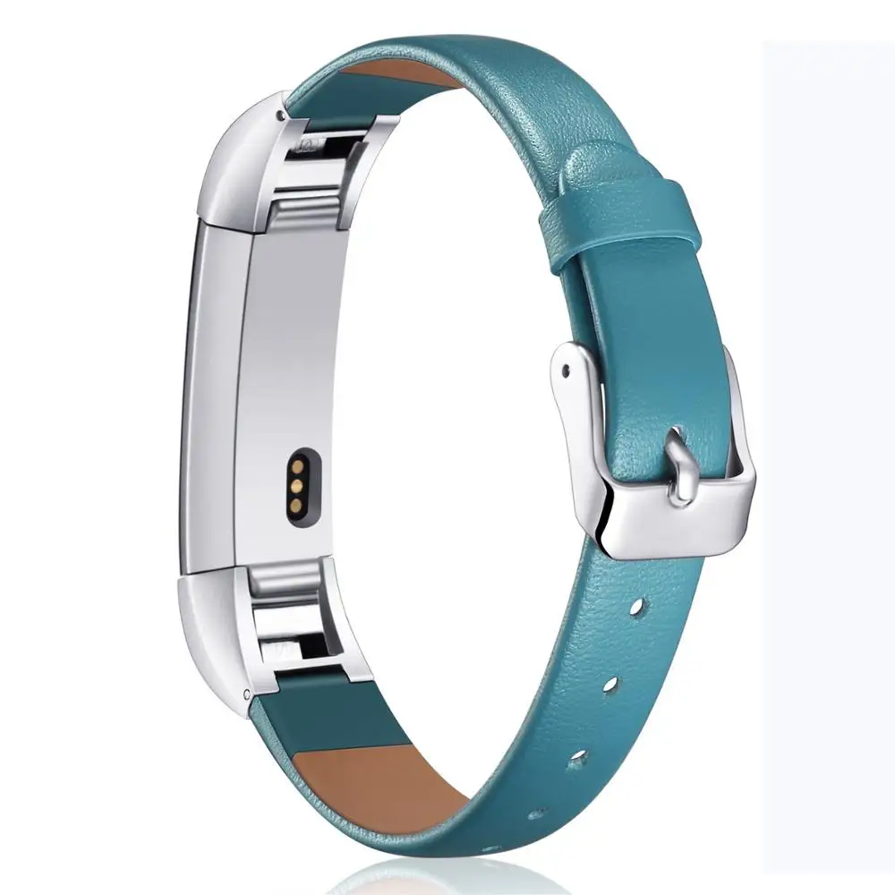 Blue Joyozy удобный сменный Браслет ремешок для Fitbit часы Alta натуральная кожа сменный ремешок для Fit bit Alta HR - Цвет ремешка: Blue
