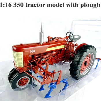 

rare fine 1:16 350 tractor model with plough Alloy collection model