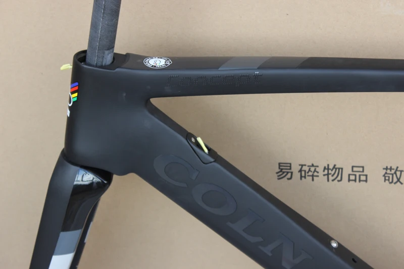 T1000 Боб черные вставки на черном фоне Colnago концепция рама дороги углерода велосипедная углеродная рама терьера XXS/XS/S/M/L/XL