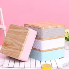 

Widely Applied No Easy to Deform Square Shaped Sturdy Cookie Storage Box for Gift