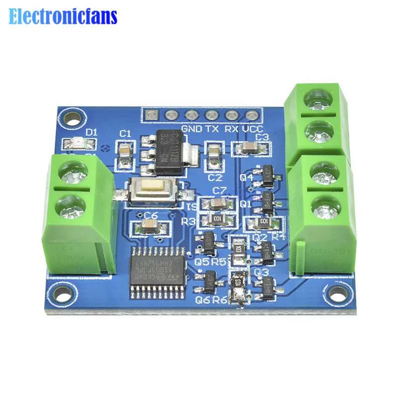 3.3V-5V Full Color RGB LED Strip Driver Module Shield Three-way onboard Mosfet Serial Communication Interface for Arduino STM32 |