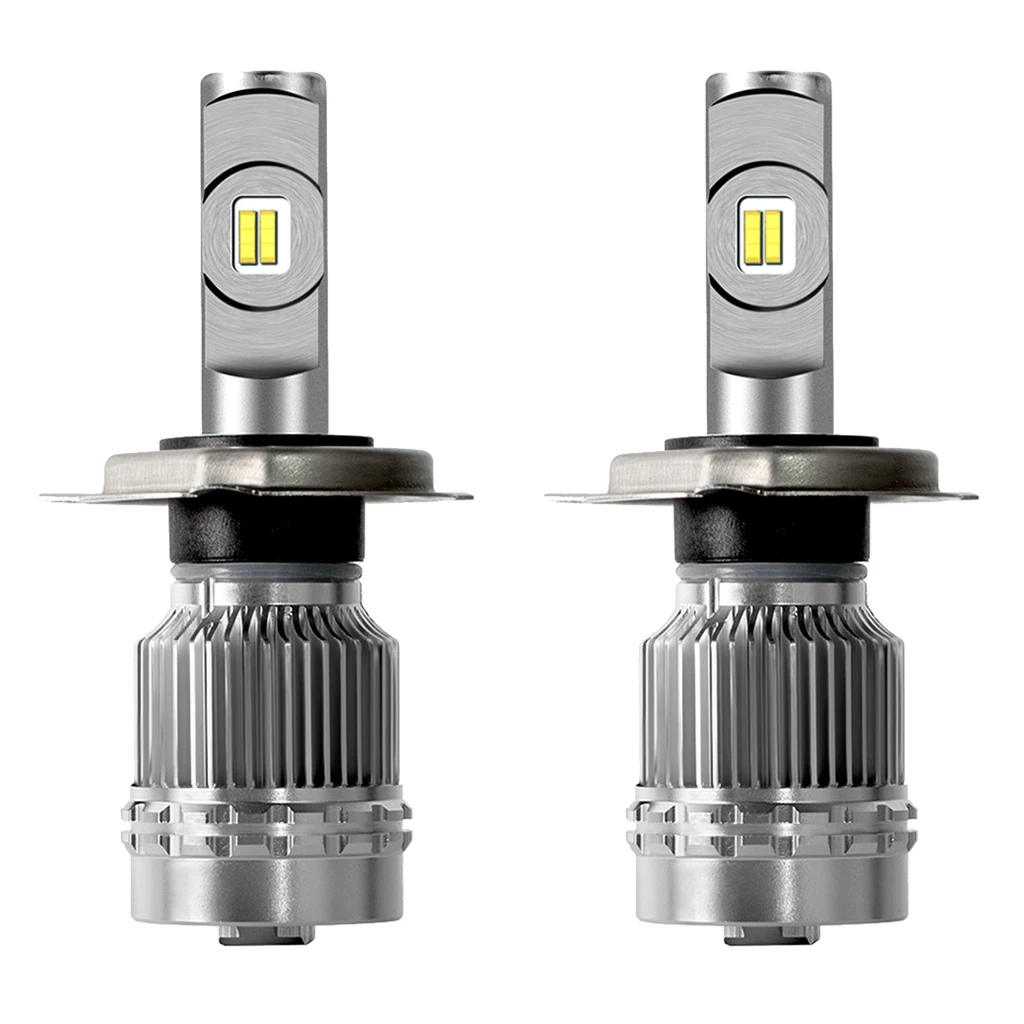 2pcs H11/H8/H9 LED Headlight Bulbs 60W 90000LM Super Bright Hi/Lo Beam