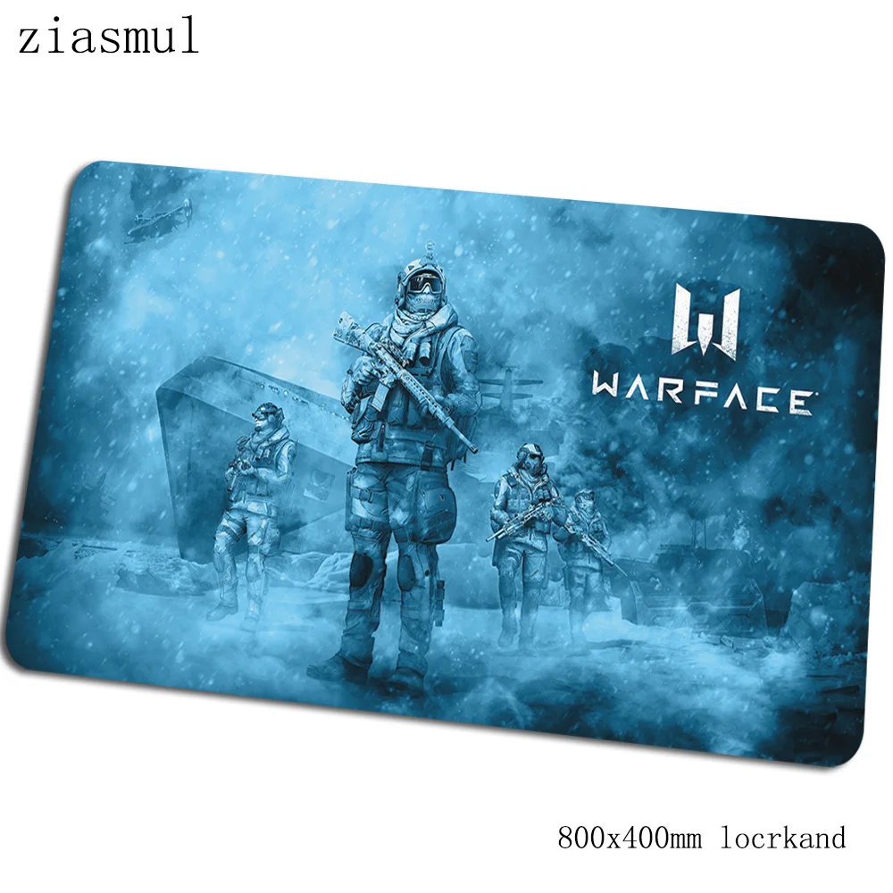 Коврик для мыши Warface 800x400x3 мм коврики милый компьютерный Коврик Для Мыши игровые аксессуары объемный рисунок игровые коврики и чехлы игры pc gamer - Цвет: Size 800x400x3mm
