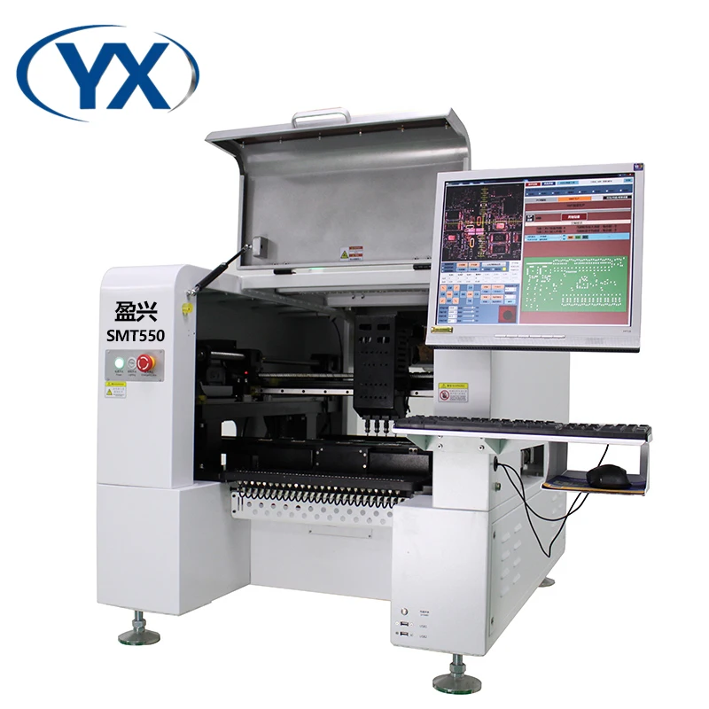 Stock in Europe Pick and Place SMT Machine Solar System SMT550 With ball screw +Servo Motor+TBI Linear Guide rail | Инструменты